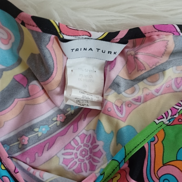 {Trina Turk} swim Cover-up Tunic Dress - Picture 3 of 7